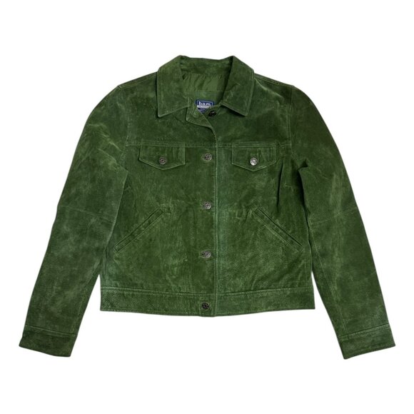 BUM EQUIPMENT Genuine Leather Cropped Bomber Vintage Y2K Jacket Womens Medium - Picture 1 of 6